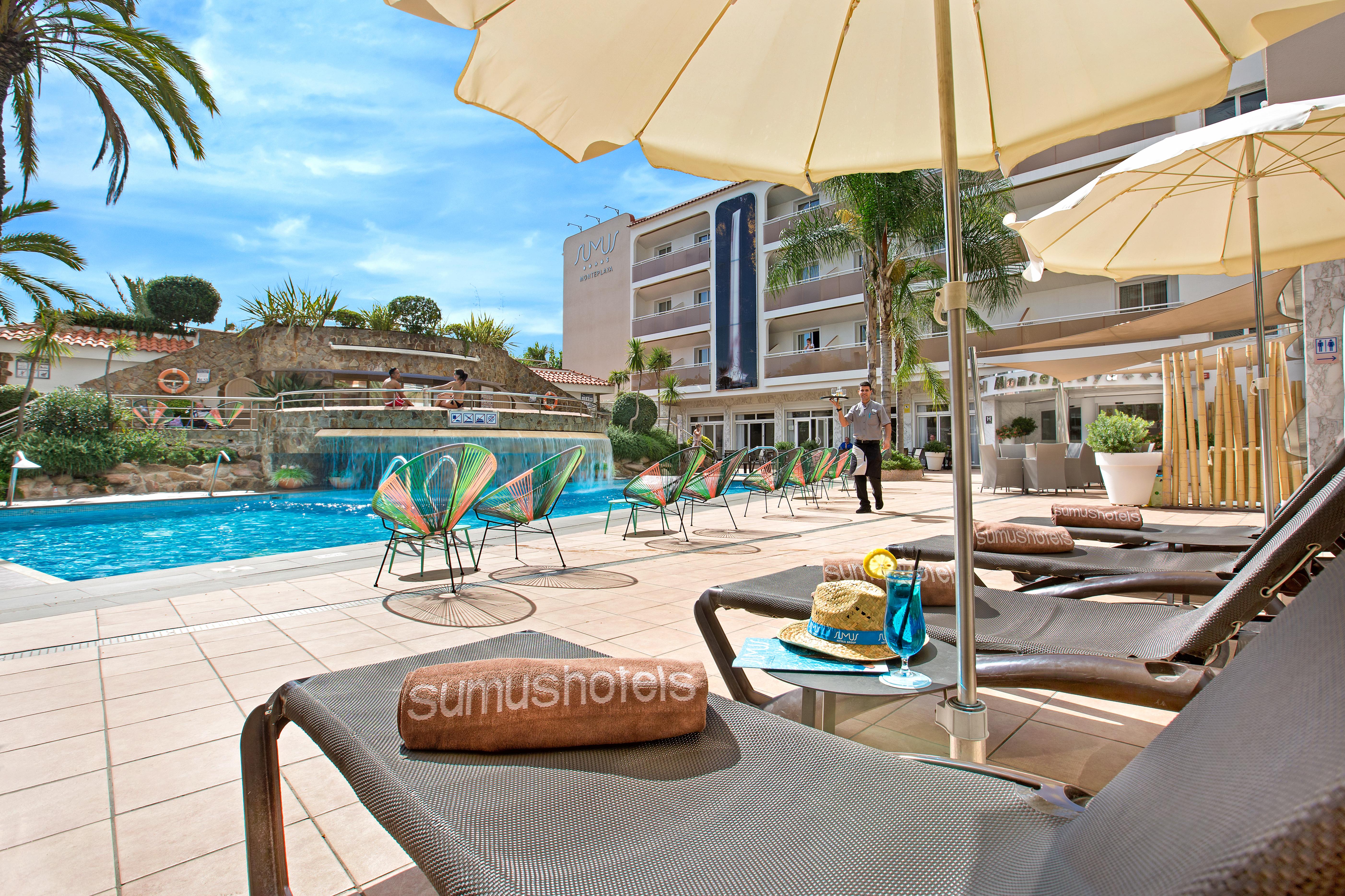 Sumus Hotel Monteplaya & Spa 4Sup - Adults Only Malgrat de Mar Exterior foto